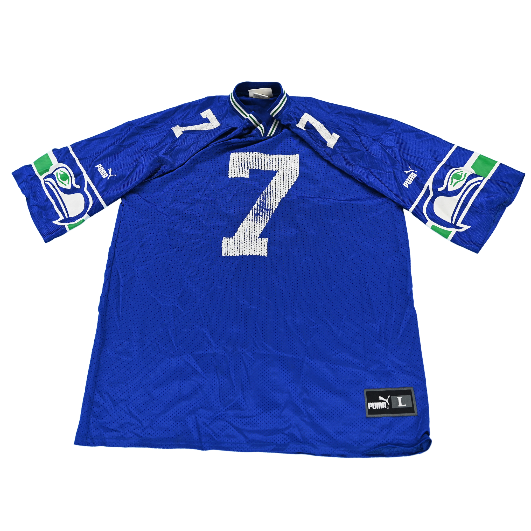 Vintage Jon Kitna #7 Seattle Seahawks Jersey Puma Size Large