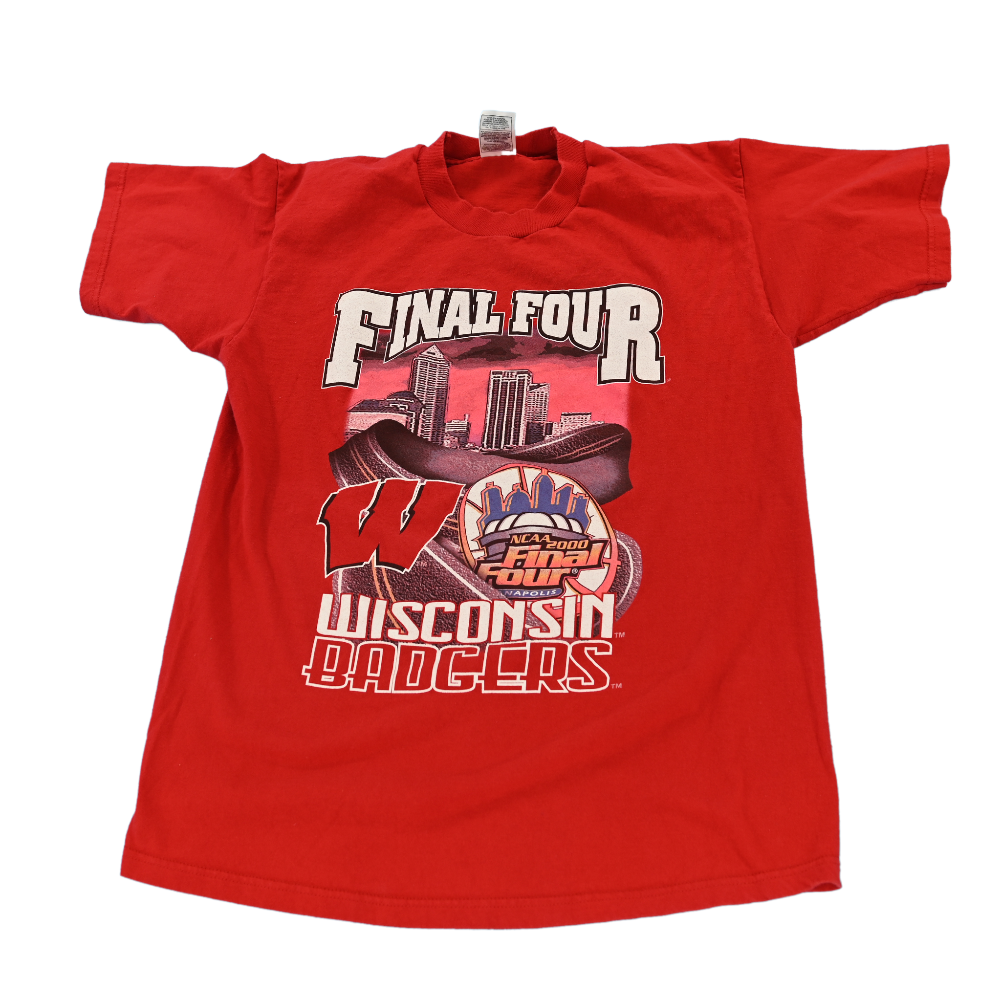 2000 Wisconsin Badgers Final Four T-Shirt Size Large