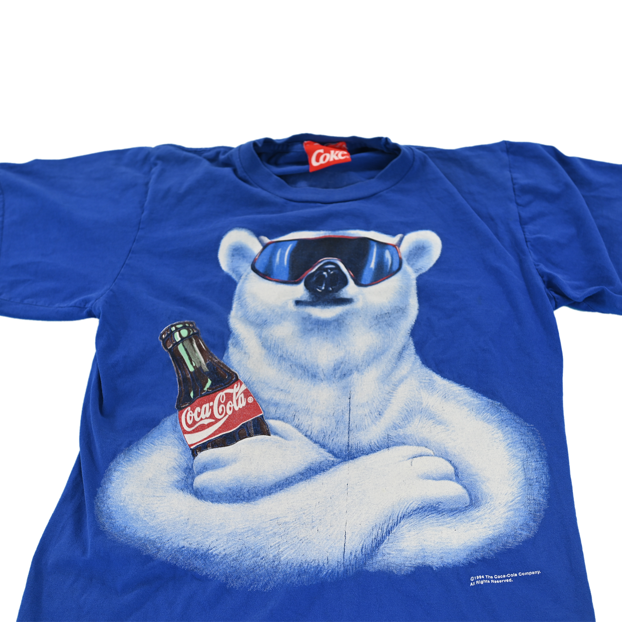 1994 Coca-Cola Polar Bear T-Shirt Size Large