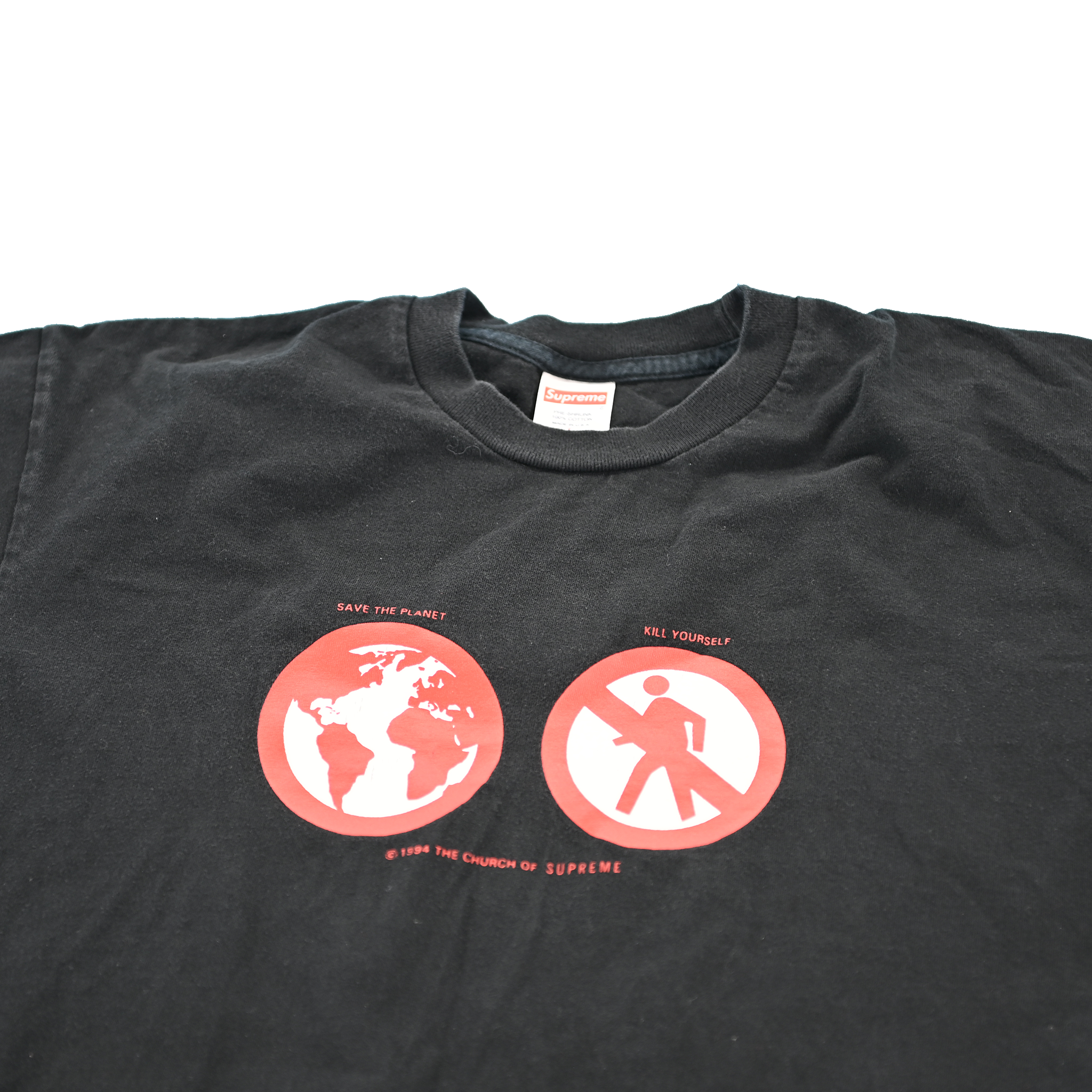 Supreme "Save The Planet" T-Shirt Size Large